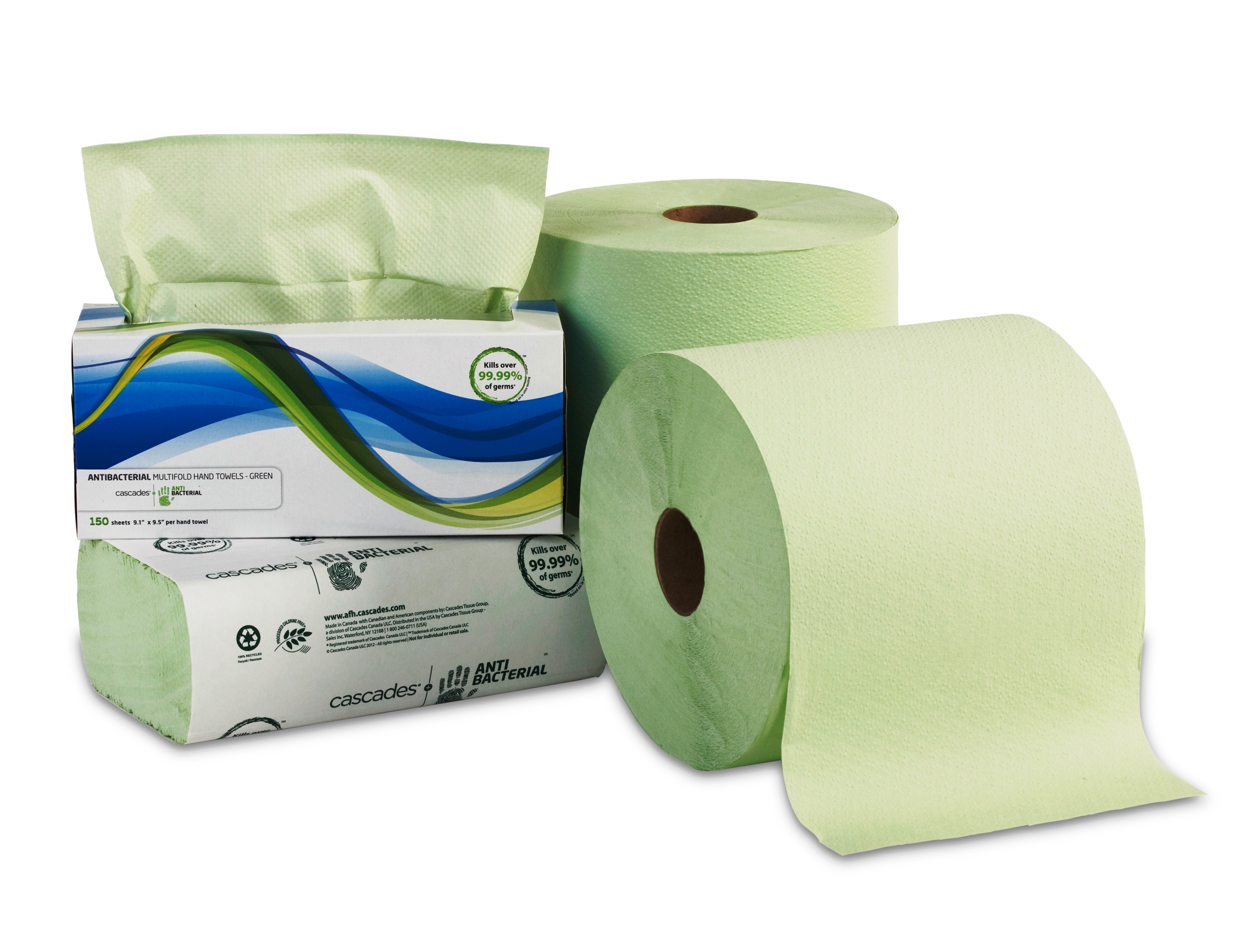Cascades Tissue Brings First Antibacterial Paper Towel to U.S. Market