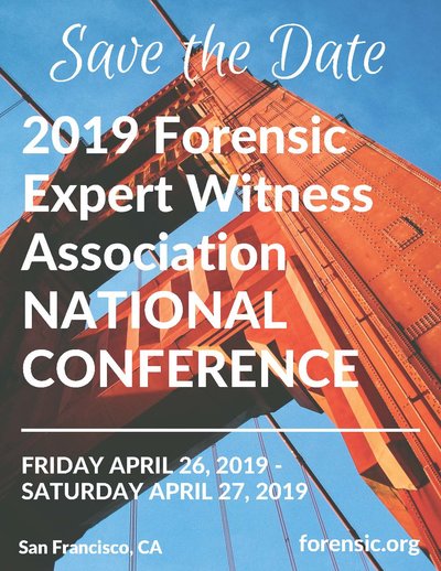 2018 FORENSIC WITNESS ASSOCIATIONANNUAL CONFERENCE