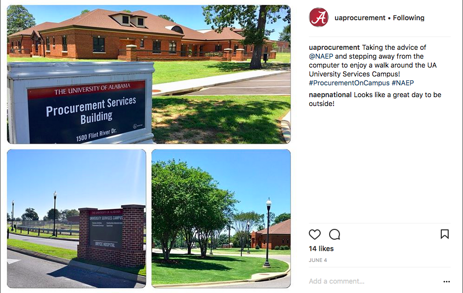 University of Alabama #NAEP