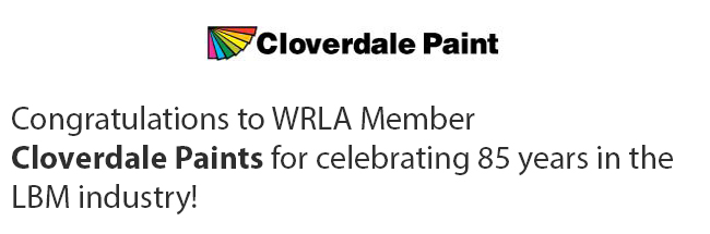 Cloverdale Paint news release