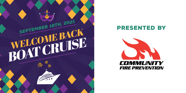 The Welcome Back Boat Cruise Presented by Community Fire Prevention
