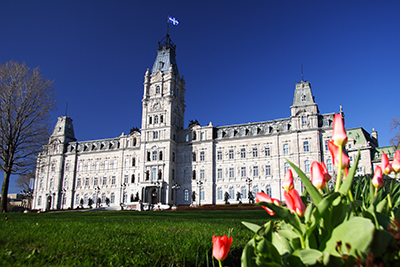Quebec Parliament Building — Image supplied by Info-Excavation