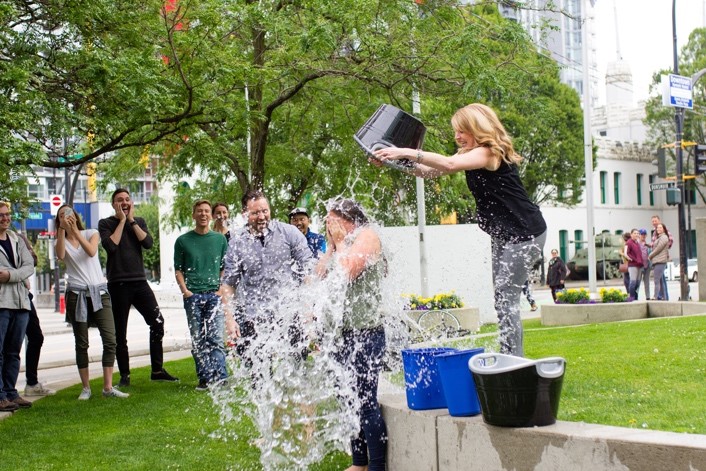 ALS Ice Bucket Challenge in Vancouver - Photo Credit: Unsplash.com