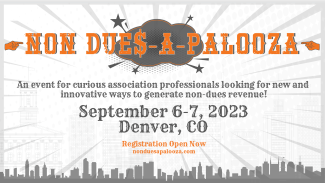 Non Dues-a-Palooza September 2023 meeting logo