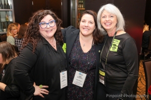 Brenda Perrin, Julie McMartin and Aline Tesser