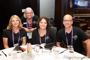 St. John’s Group – Norma Jacobs Bursey, Nancy Bradshaw, Marlene Slaney, and Steve Denty