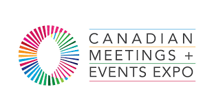Canadian Meetings & Events Expo with Coloured Ellipsis