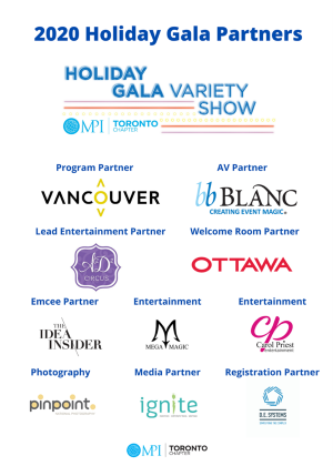MPI Toronto Holiday Gala Sponsors