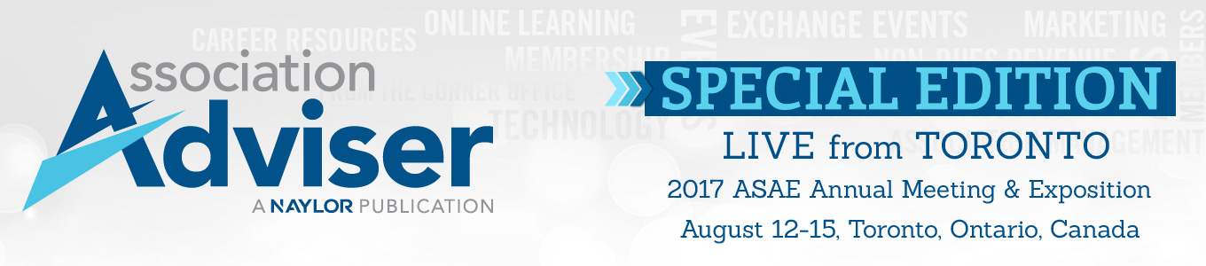 Association Adviser - ASAE Annual Meeting & Exposition