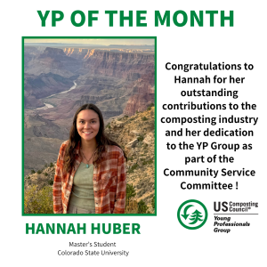 February YP of the Month Hannah Huber
