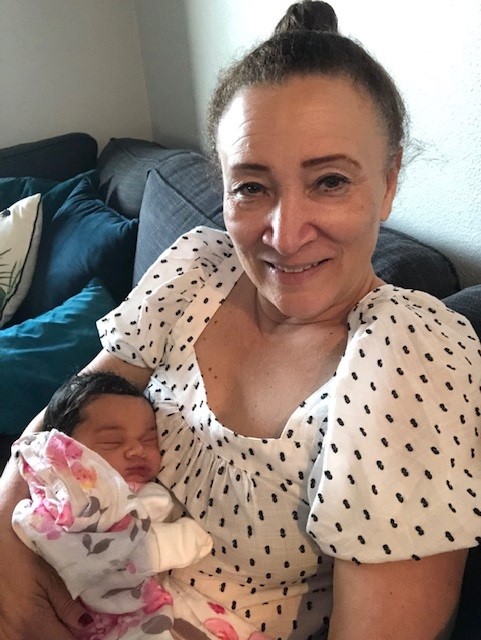 Audrey Blackmon Wnet Board Secretary Fintech Advisor Acies.AI and granddaughter Alina