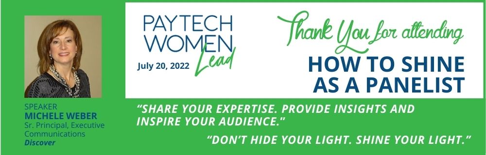 PayTechWomenLead Part 3, July 20, 2022